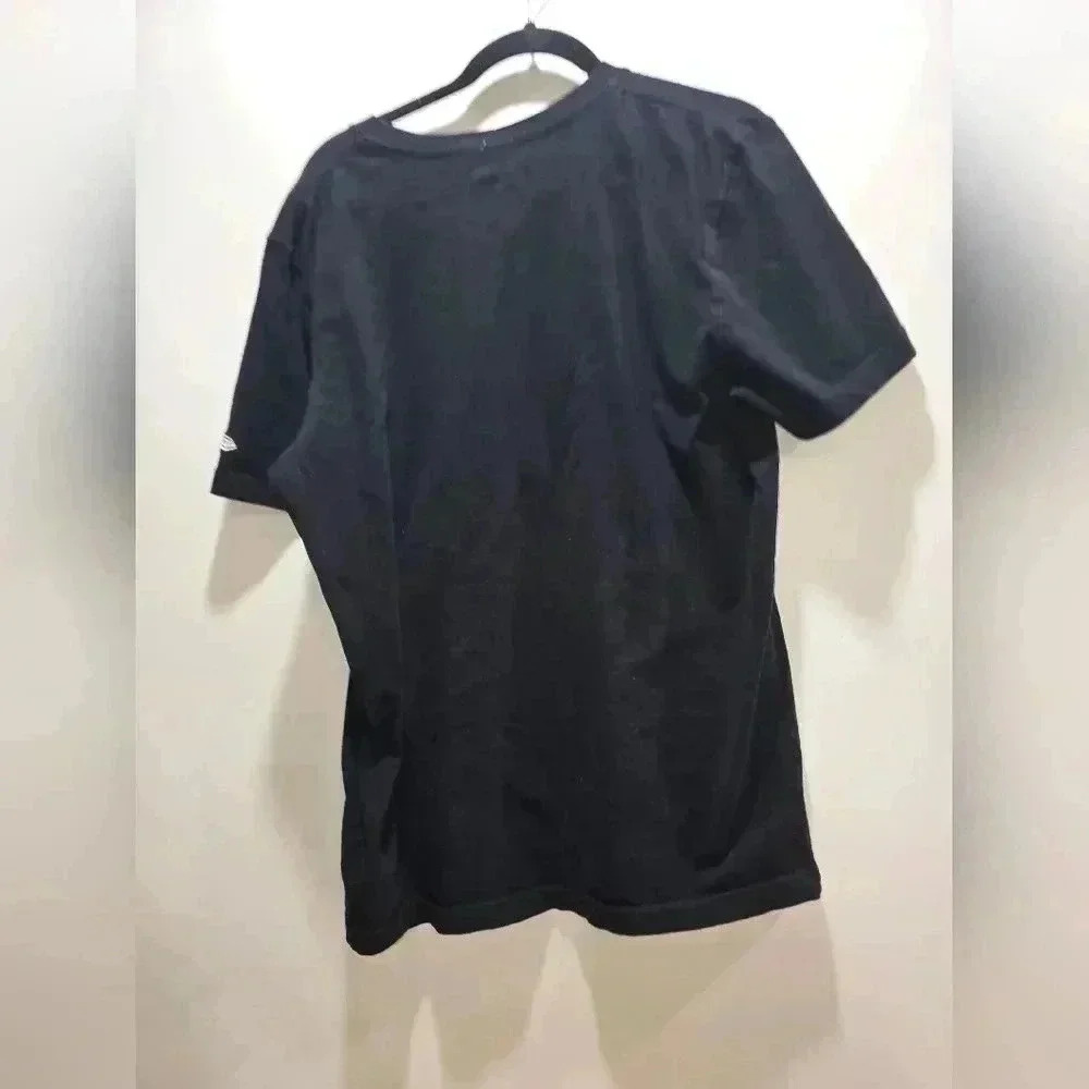 New Era Los Angeles Dodgers Black Logo T-Shirt Tee Men's Large - Picture 4 of 5